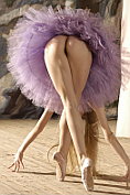 Ballerina with no panties