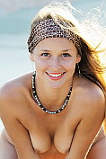 This fabulous blonde loves showing off her naked body